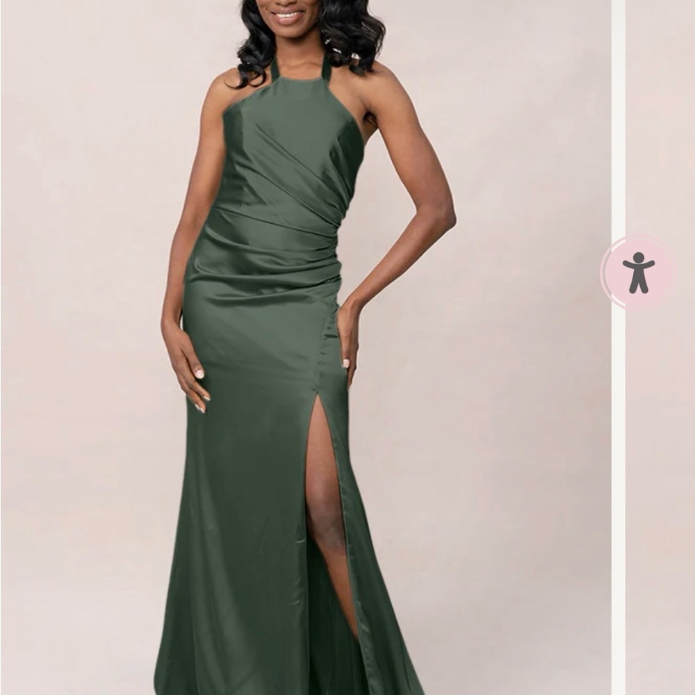 Revelry Forest Green Maxi Dress